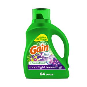 Detergente De Ropa Líquido Moonlight 2.72lts (64 Lav) Gain